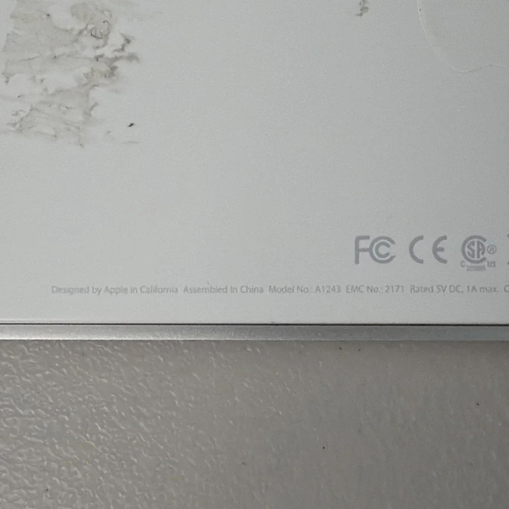 2007 Apple Keyboard Works But Missing Button